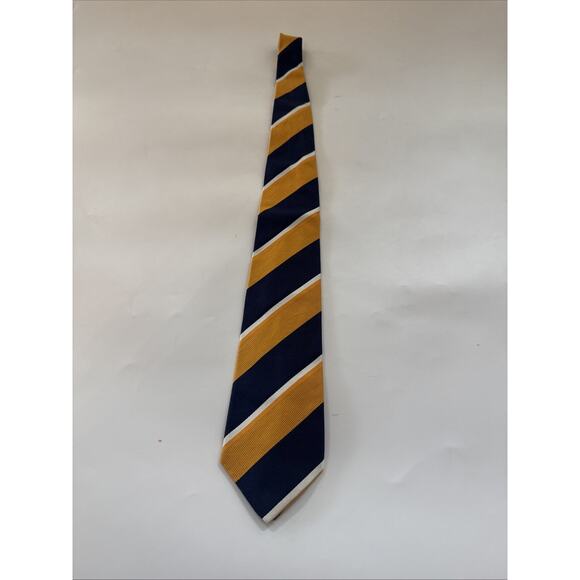 VINTAGE XMI Platinum Tie 100% Silk Geometric Necktie Business Formalwear - Picture 3 of 9